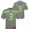 Nfl Jerseys * | Nike Kids' Seattle Seahawks Russell Wilson #3 Invert Jersey Grey Heather