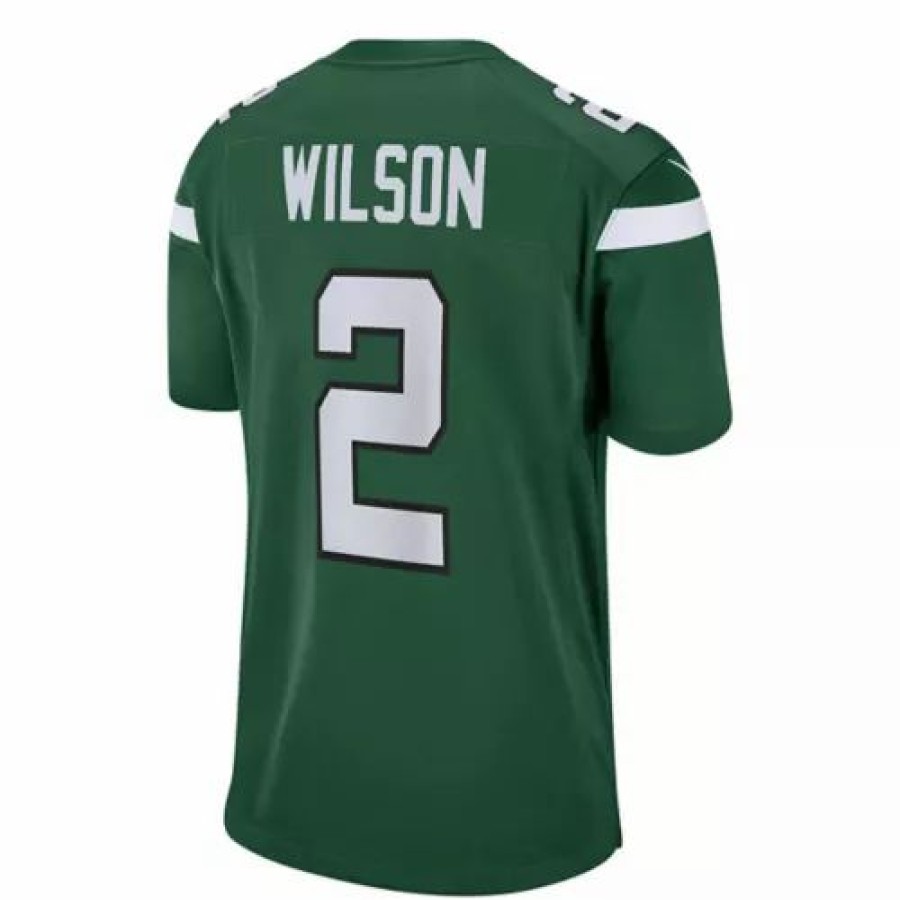 Nfl Jerseys * | Nike New York Jets Zach Wilson #2 Game Jersey Green