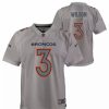 Nfl Jerseys * | Nike Kids' Denver Broncos Russell Wilson #3 Atmosphere Jersey Grey Heather