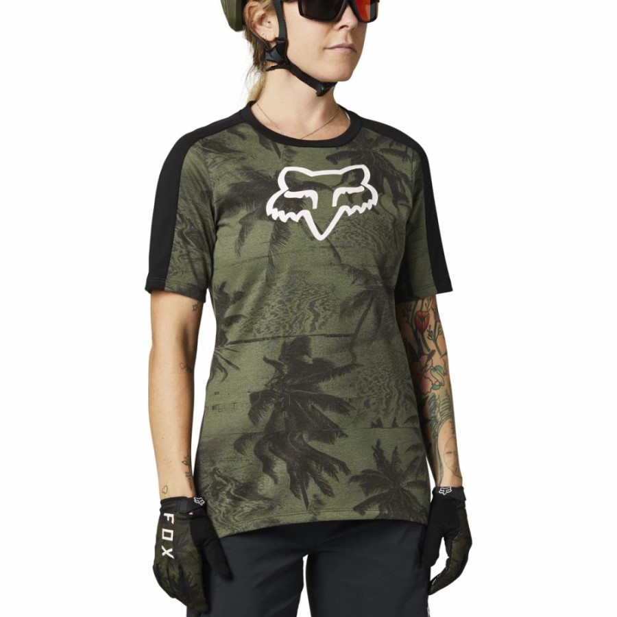 Bike * | Fox Racing Women'S Ranger Dr Short Sleeve Jersey