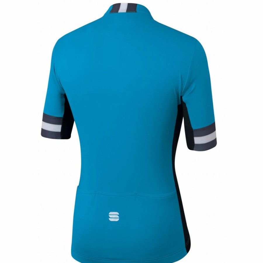 Bike * | Sportful Kite Cycling Jersey Blue Atomic