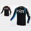 Men'S * | Fxr Helium Mens Mx Gear Jersey Black/Sky Blue