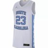 College Jerseys * | Jordan North Carolina Tar Heels Michael Jordan #23 Limited Jersey White