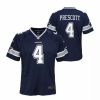 Nfl Jerseys * | Nike Kids' Dallas Cowboys Dak Prescott #4 Home Game Jersey Navy