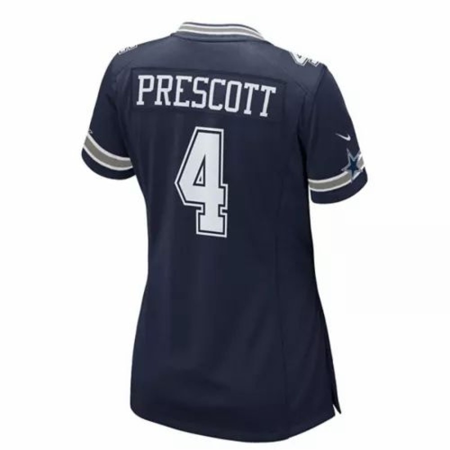 Nfl Jerseys * | Nike Women'S Dallas Cowboys Dak Prescott #4 Game Jersey