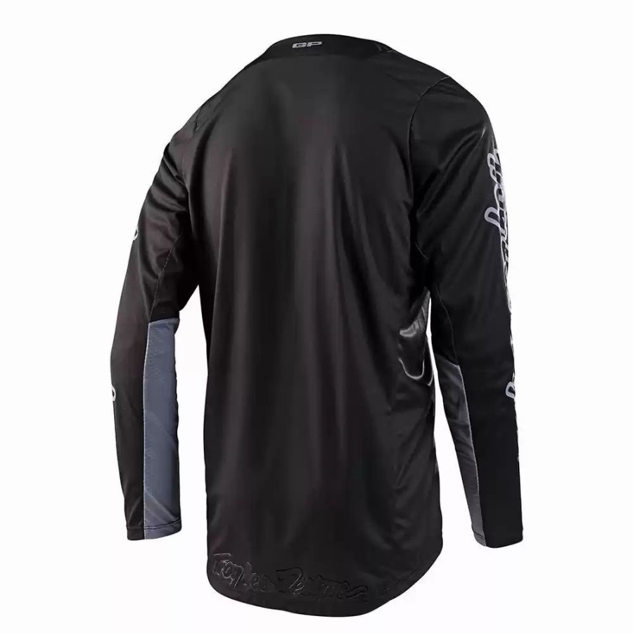 Men'S * | Troy Lee Designs Gp Pro Icon Mens Motocross Black/Gray Jersey