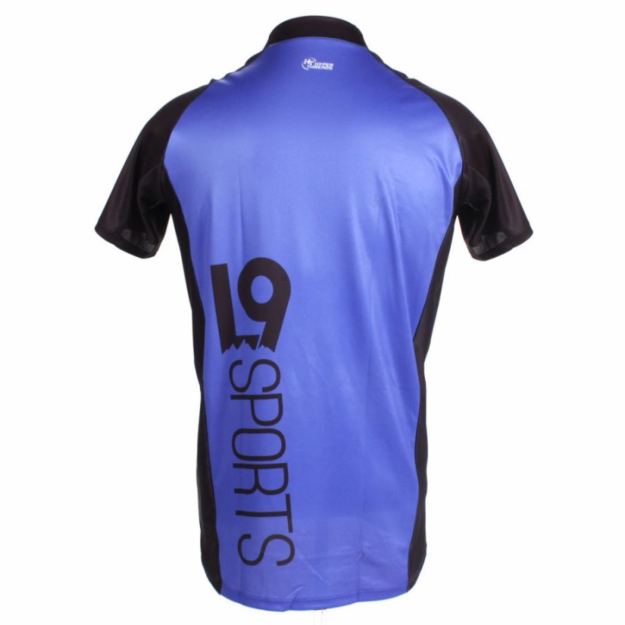 Bike * | L9 Sports Trail Jersey Ss Men'S Black/Blue