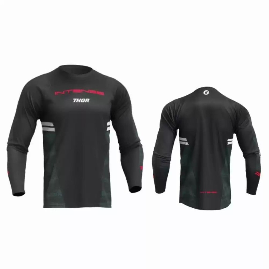 Men'S * | Thor Intense Assist Berm Mens Motocross Long Sleeve Jersey