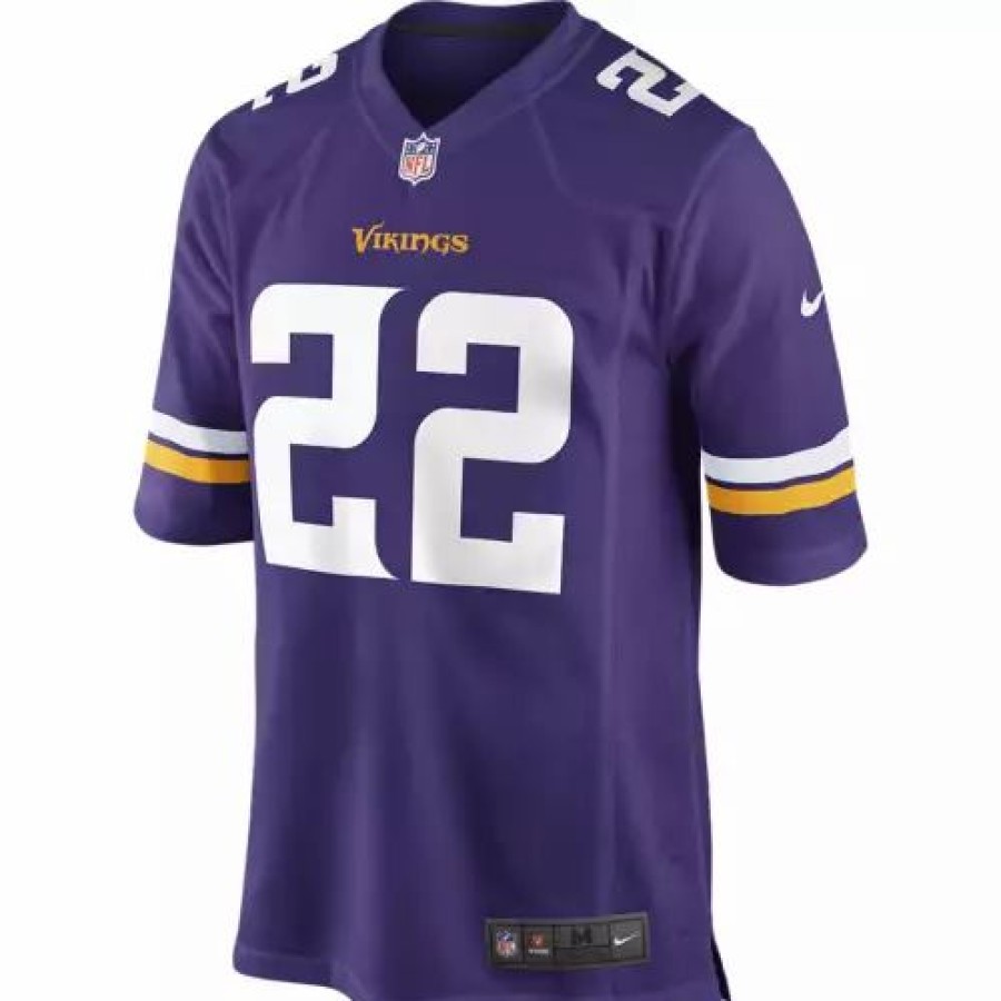 Nfl Jerseys * | Nike Minnesota Vikings Harrison Smith #22 Game Jersey Purple