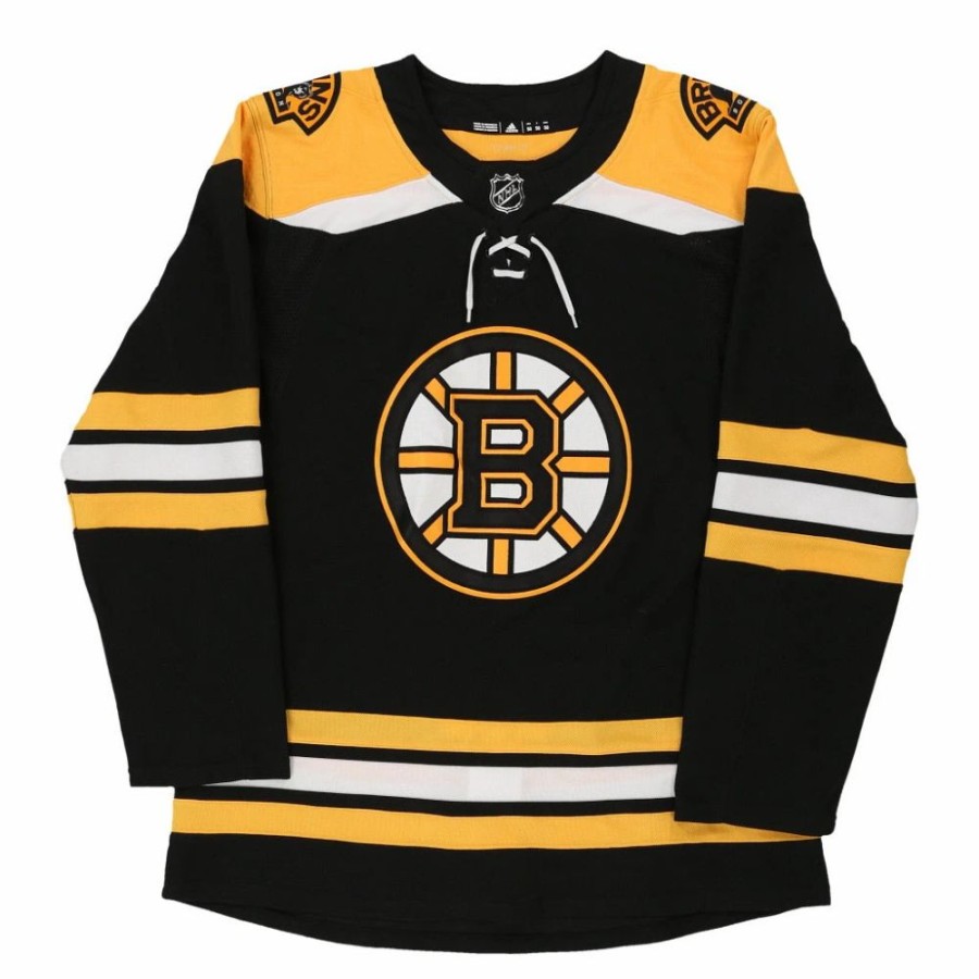 Men'S Vintage * | Vintage Boston Bruins Adidas Jersey Medium Black Polyester