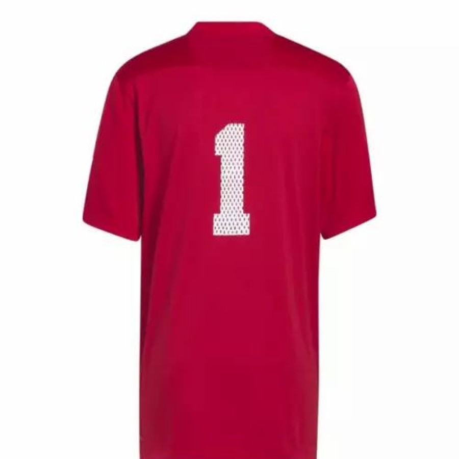 College Jerseys * | Adidas Nebraska Cornhuskers Strat 2022 Football Jersey Red