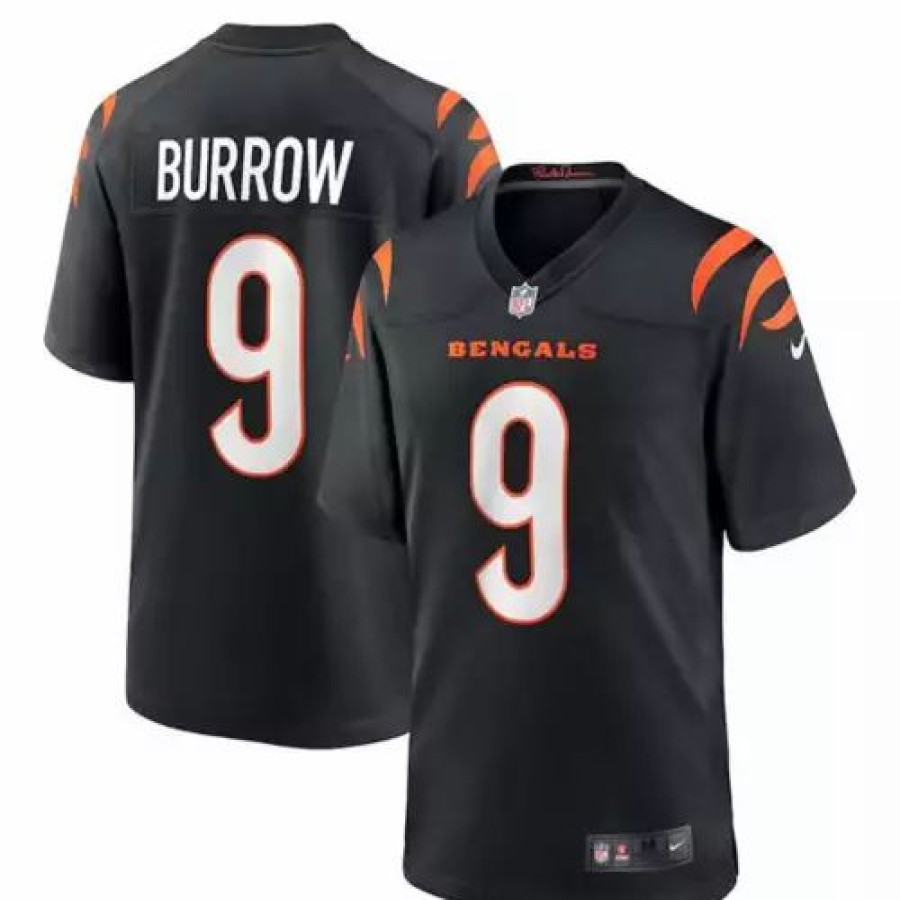 Nfl Jerseys * | Nike Cincinnati Bengals Joe Burrow #9 Game Jersey