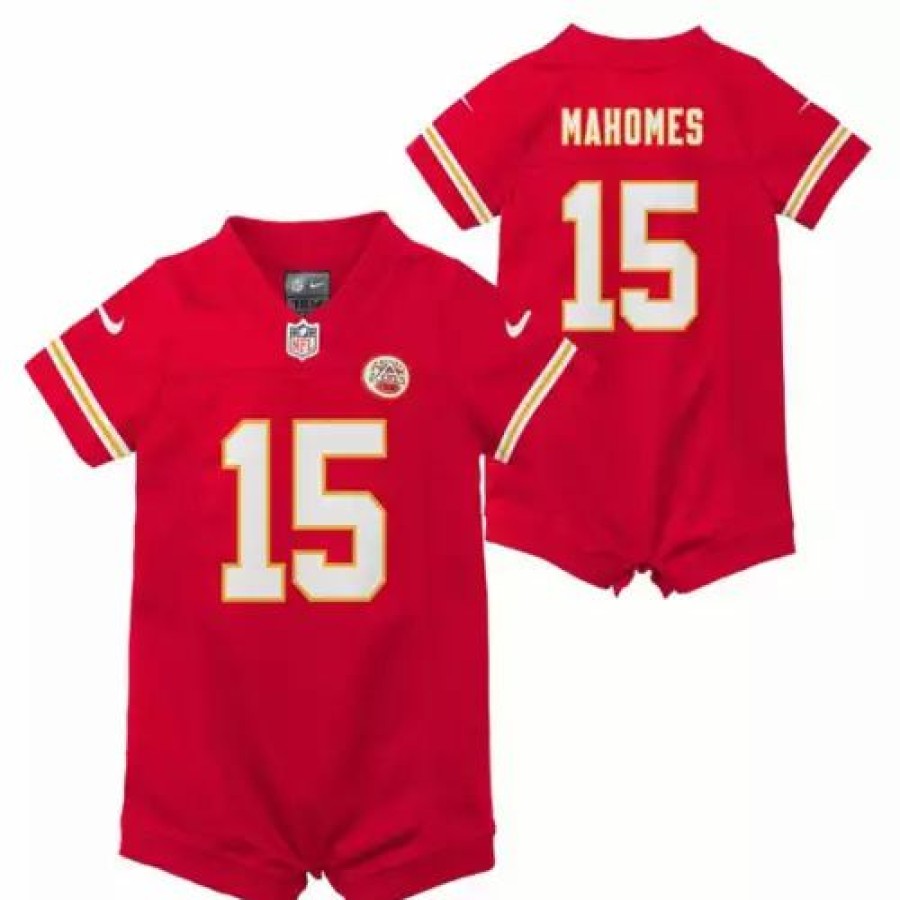 Nfl Jerseys * | Nike Baby Kansas City Chiefs Patrick Mahomes #15 Team Jersey Red