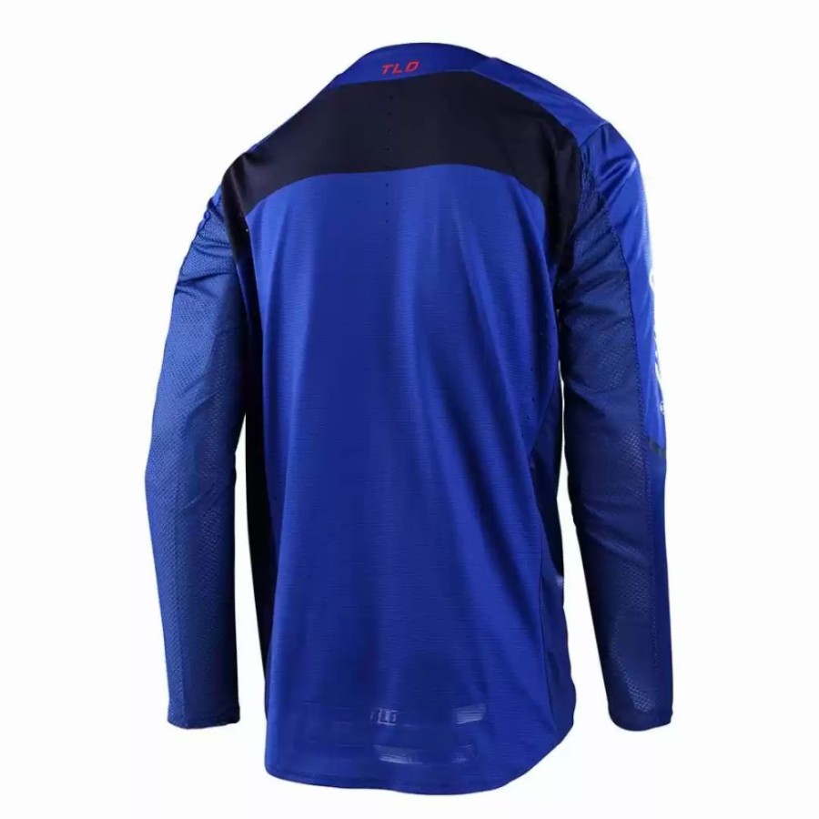 Men'S * | Troy Lee Designs Se Pro Grid Mens Motocross Blue/Navy Jersey