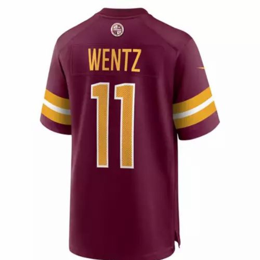 Nfl Jerseys * | Nike Washington Commanders Carson Wentz #2 Game Jersey Red