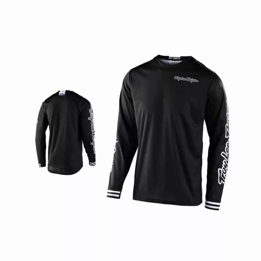 Men'S * | Troy Lee Designs Mens Gp Mono Black Jersey