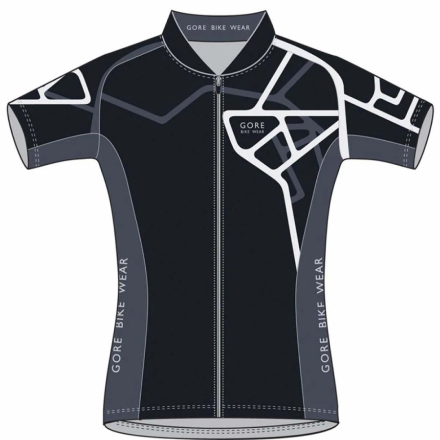 Bike * | Gore Bike Wear Women'S Element Adrenaline Jersey (Black/White Small)