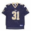 Men'S Vintage * | Vintage Los Angeles Rams Reebok Jersey Xl Blue Polyester