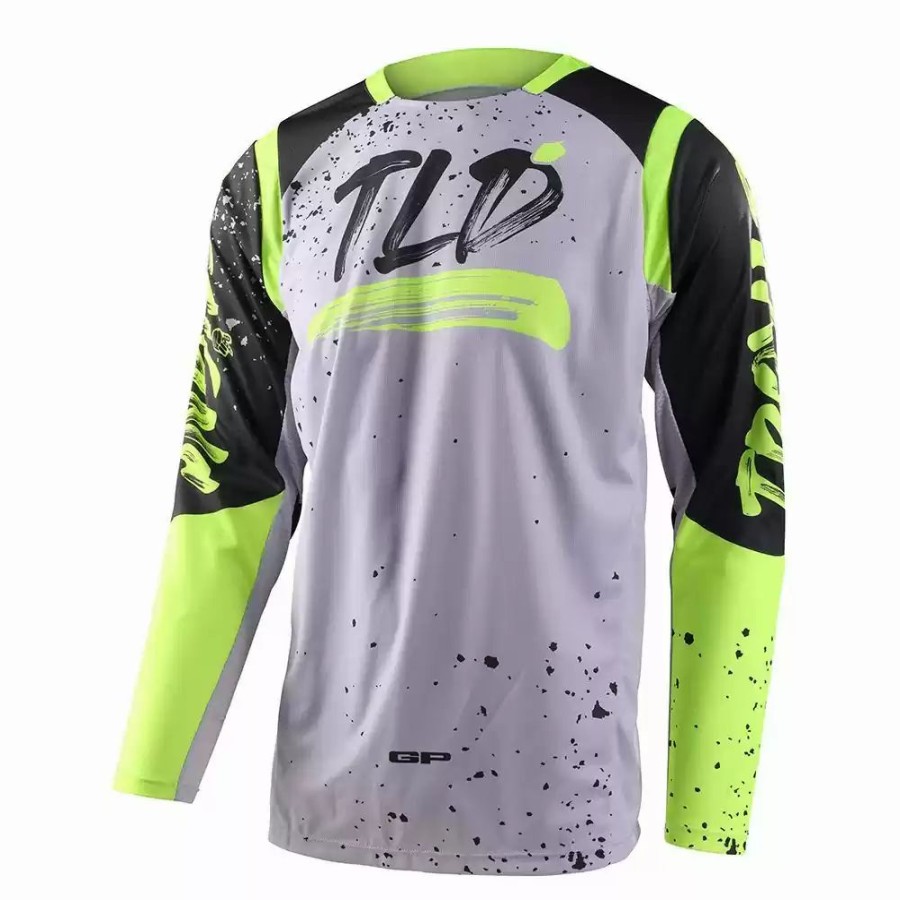 Men'S * | Troy Lee Designs Gp Pro Partical Mens Motocross Fog/Charcoal Jersey