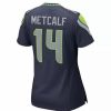 Nfl Jerseys * | Nike Women'S Seattle Seahawks Dk Metcalf #14 Game Jersey Navy