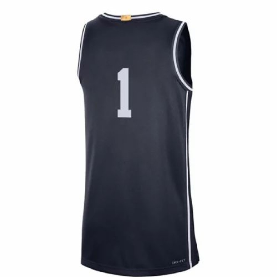 College Jerseys * | Nike Duke Blue Devils Limited #1 Basketball Jersey Navy