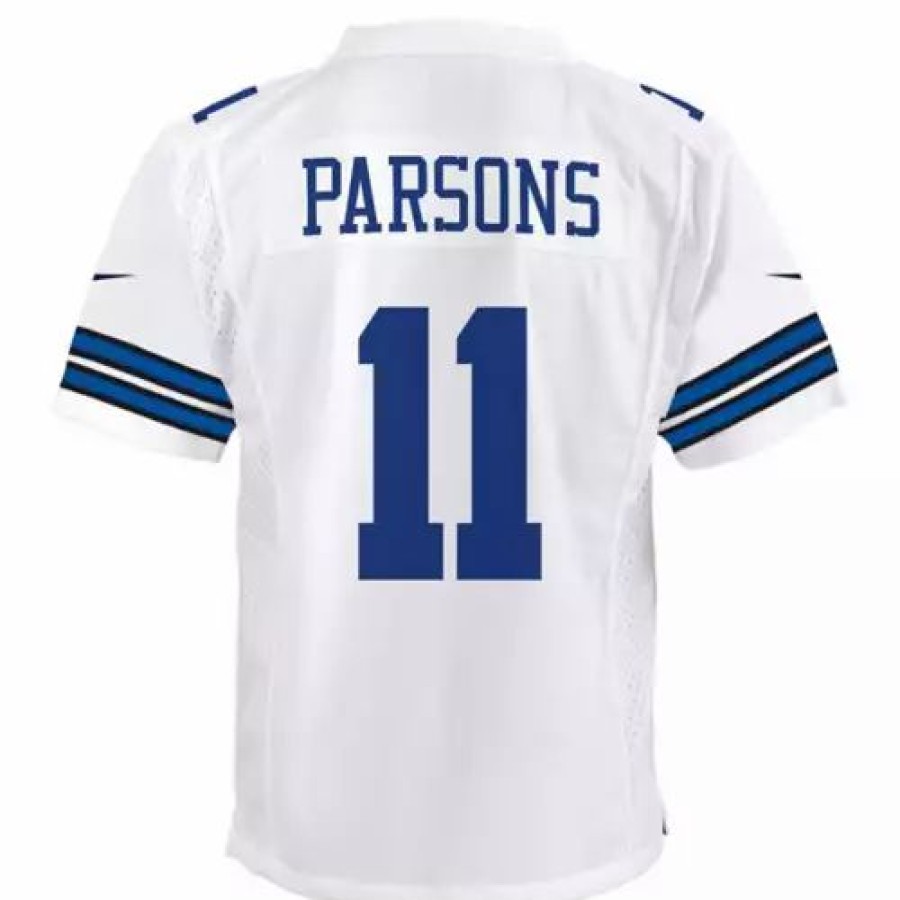 Nfl Jerseys * | Nike Kids' Dallas Cowboys Micah Parsons #11 Game Jersey White