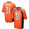 Nfl Jerseys * | Nike Denver Broncos Justin Simmons #31 Game Jersey Orange