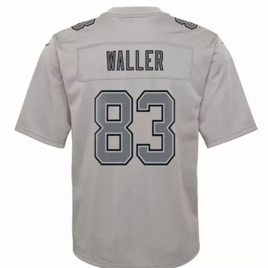 Nfl Jerseys * | Nike Kids' Las Vegas Raiders Darren Waller #83 Atmosphere Jersey Grey Heather