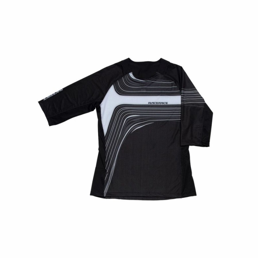 Bike * | Raceface Khyber 3/4 Sleeve Women'S Jersey Black